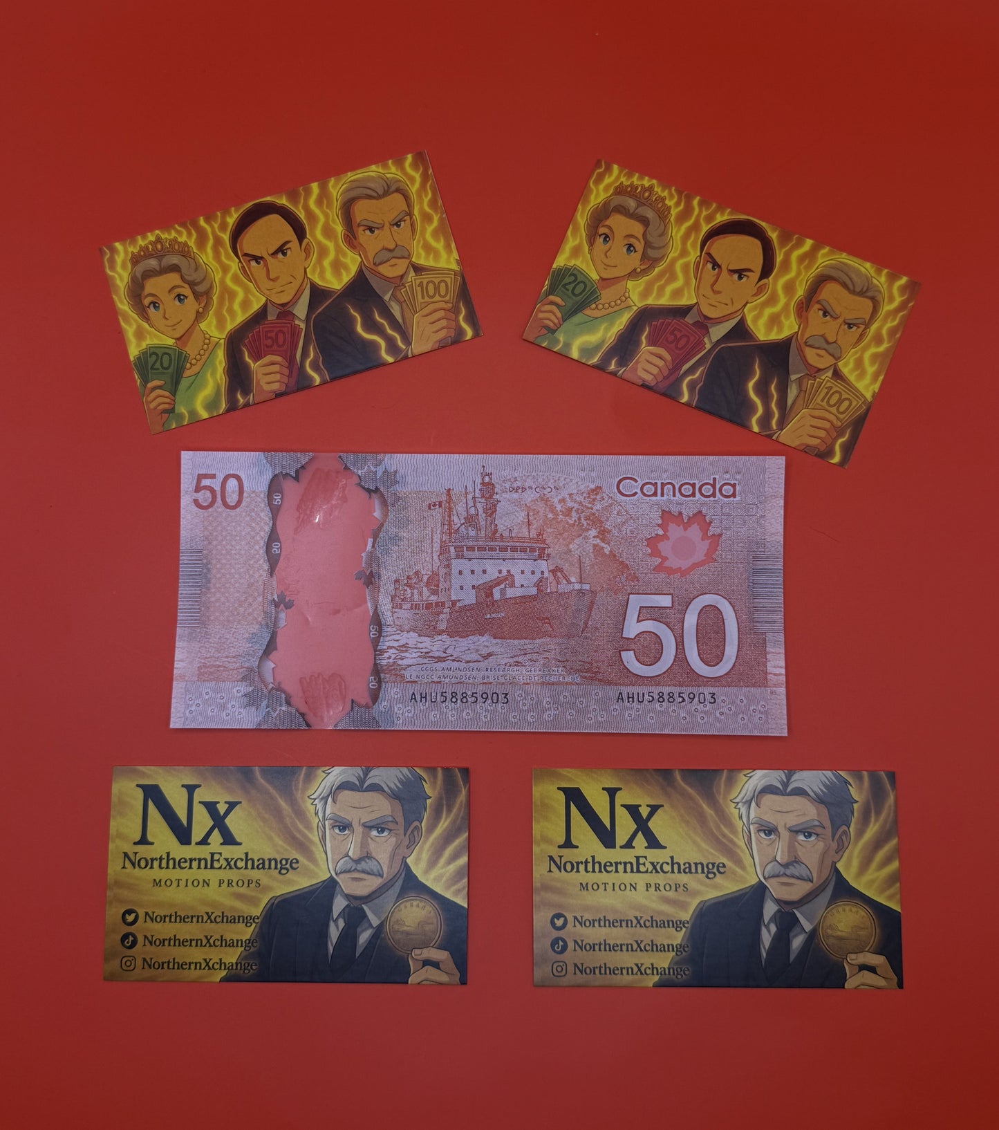 $50 Prop Money (100 notes)