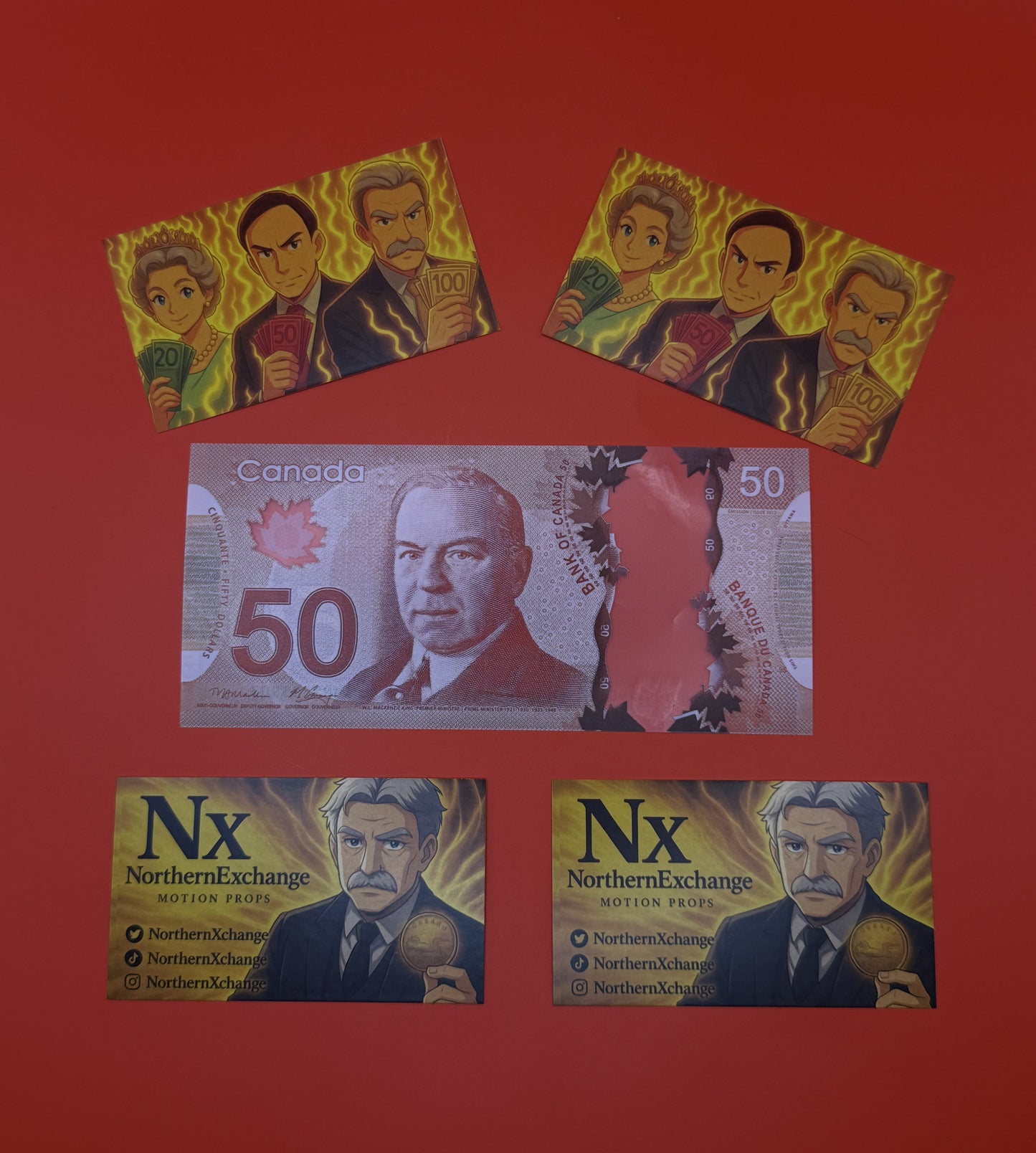 $50 Prop Money (100 notes)