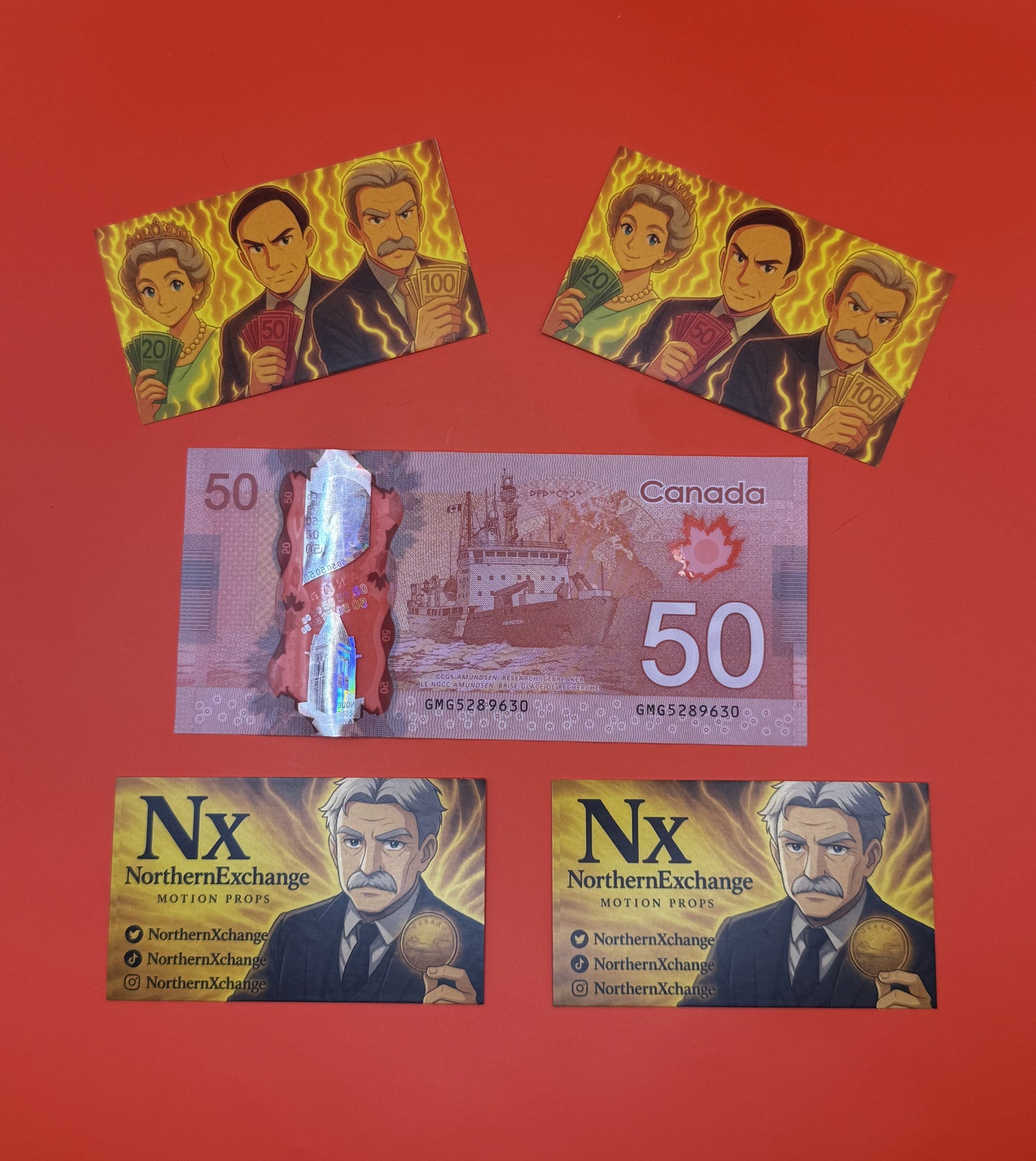 $50 Prop Money (100 notes)