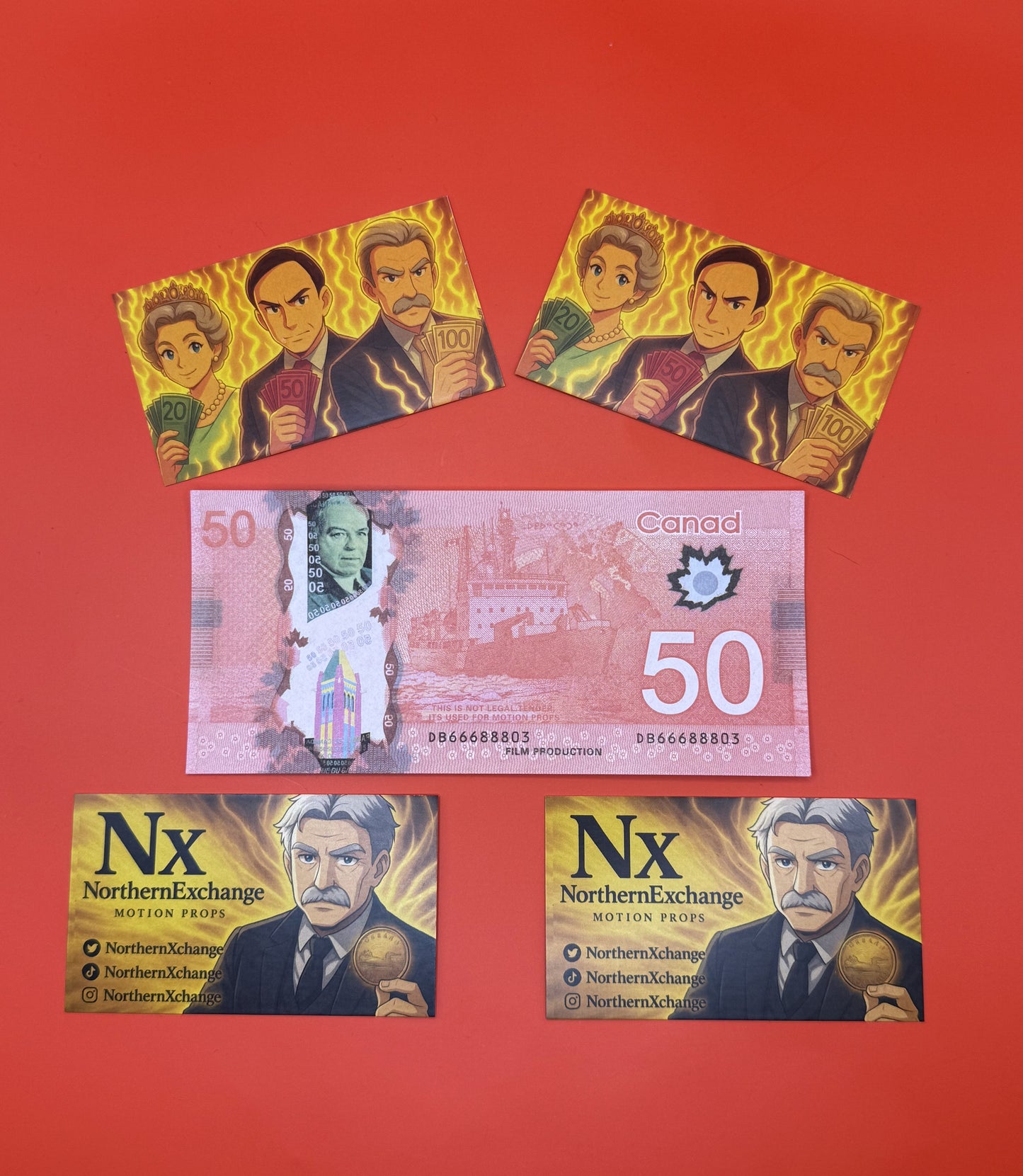 $50 Prop Money (100 notes)