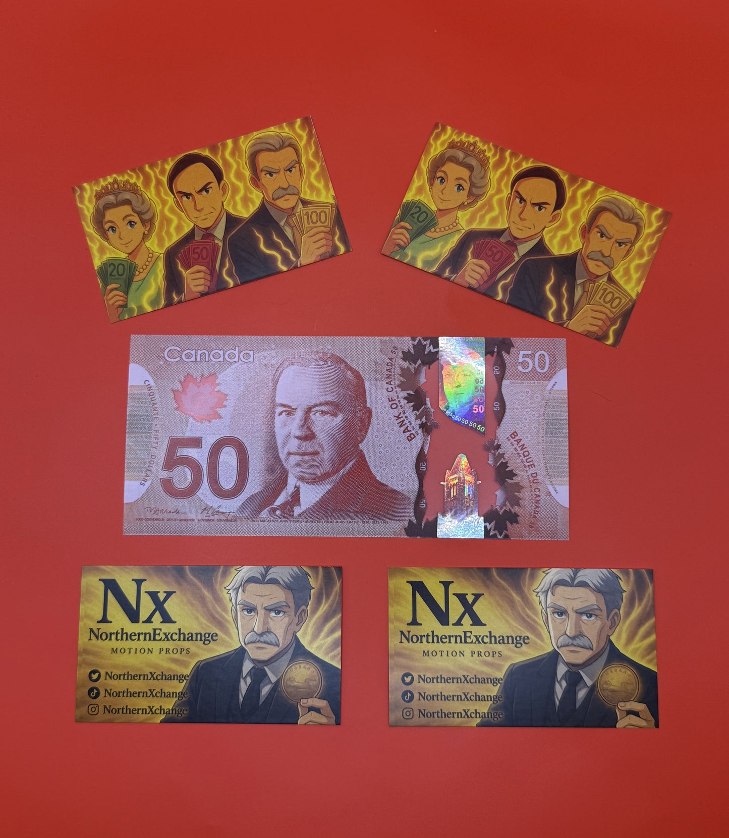 $50 Prop Money (100 notes)