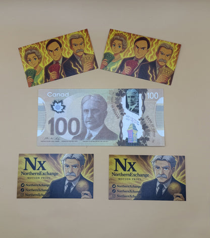 $100 Prop Money (100 notes)