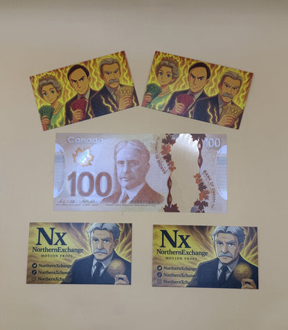 $100 Prop Money (100 notes)