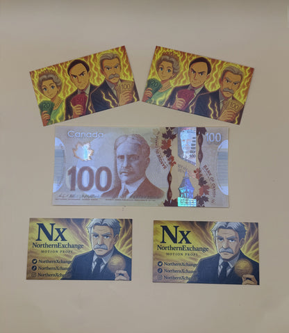 $100 Prop Money (100 notes)
