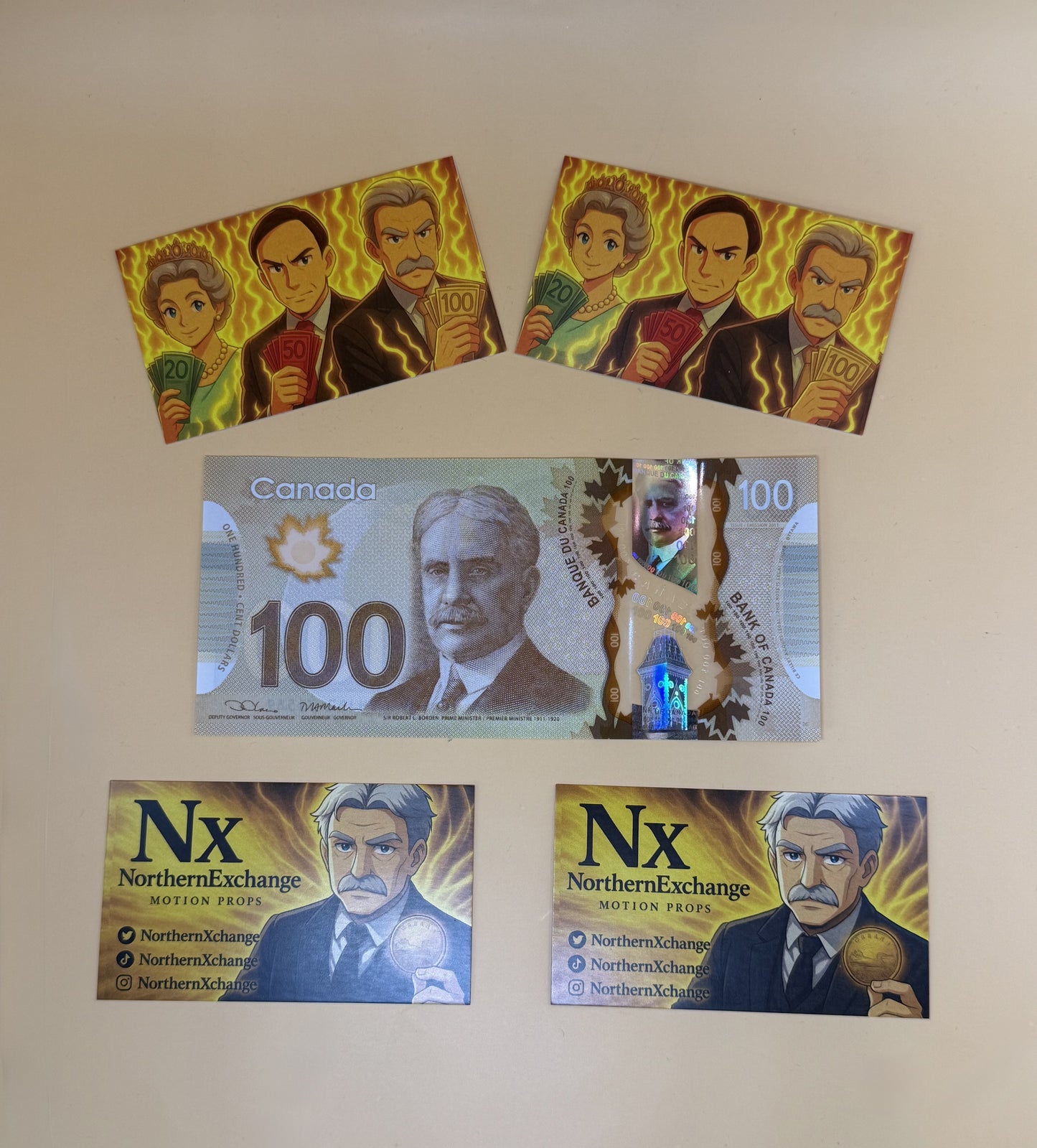 $100 Prop Money (100 notes)